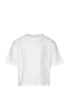 Elvas Tee Tops T-Kortærmet Skjorte White Grunt