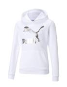Classics Logo Hoodie G Sport Sweatshirts & Hoodies Hoodies White PUMA