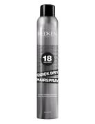 Redken Styling Quick Dry Hairspray 400Ml Hårspray Mousse Nude Redken