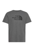 M S/S Easy Tee Sport T-Kortærmet Skjorte Grey The North Face