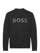 Salbo 1 Sport Sweatshirts & Hoodies Sweatshirts Black BOSS