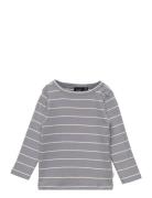 T-Shirt Long-Sleeve Tops T-shirts Long-sleeved T-Skjorte Multi/pattern...