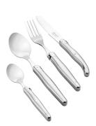 Cutlery Set 24 Pack Home Tableware Cutlery Cutlery Set Silver Laguiole...