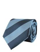 Striped Silk Tie Slips Blue Portia 1924