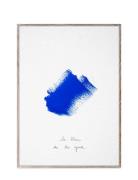 Le Bleu Iii - 30X40 Cm Home Decoration Posters & Frames Posters Graphi...