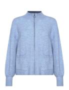 Frelvira Car 2 Tops Knitwear Cardigans Blue Fransa