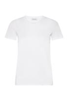 T-Shirts Short Sleeve Tops T-shirts & Tops Short-sleeved White Marc O'...