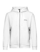 Saggy 1 Sport Sweatshirts & Hoodies Hoodies White BOSS