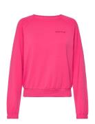 Onpfrei Logo On Ls Swt Sport Sweatshirts & Hoodies Sweatshirts Pink On...