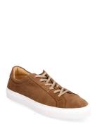 Classic Sneaker -Grained Leather Low-top Sneakers Brown S.T. VALENTIN