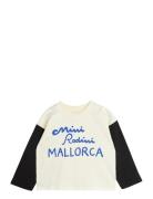 Mallorca Sp Ls Tee Tops T-shirts Long-sleeved T-Skjorte Multi/patterne...