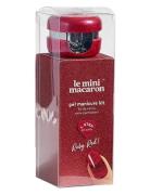 Gel Manicure Kit Neglelak Gel Red Le Mini Macaron