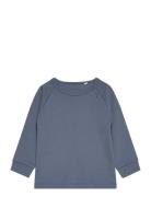 Blouse Ls - Boy Tops Sweatshirts & Hoodies Sweatshirts Blue Fixoni