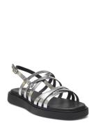 Connie Flade Sandaler Silver VAGABOND