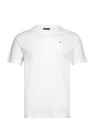 M Cotton Blend T-Shirt Designers T-Kortærmet Skjorte White J. Lindeber...