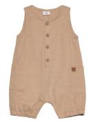 Mik - Overalls Bodysuits Short-sleeved Beige Hust & Claire