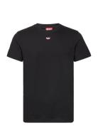 T-Diegor-D T-Shirt Tops T-Kortærmet Skjorte Black Diesel