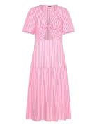 Dress Carolina Maxikjole Festkjole Pink Lindex