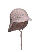 Summer Hat In Liberty Fabric Solhat Multi/patterned Huttelihut