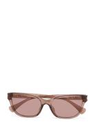 - Accessories Sunglasses D-frame- Wayfarer Sunglasses Brown Ralph Ralp...