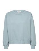 Pippa Embroidered Sweat Tops Sweatshirts & Hoodies Sweatshirts Blue Al...
