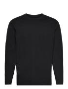 Slhaspen Ls O-Neck Tee Noos Tops T-Langærmet Skjorte Black Selected Ho...