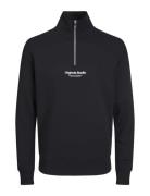 Jorvesterbro Sweat Quarter Zip Hn Noos Tops Sweatshirts & Hoodies Swea...