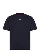 Dapolino Designers T-Kortærmet Skjorte Blue HUGO