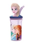 Frozen Ii 3D Figurine Tumbler Bottle Home Meal Time Multi/patterned Fr...