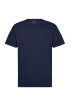 Roffe T-Shirt French Blue Designers T-Kortærmet Skjorte Navy Nudie Jea...