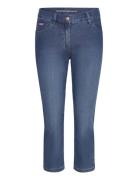 Pant Leisure Cropped Bottoms Jeans Straight-regular Blue Gerry Weber E...