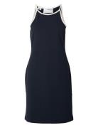 Slfelfrida Sl Contrast Short Dress Kort Kjole Navy Selected Femme