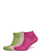 Glitter Dollie Sock 3 Pack Lingerie Socks Footies-ankle Socks Multi/pa...