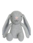 Teddy Baby, Organic Rabbit, Knitted Toys Soft Toys Stuffed Animals Gre...