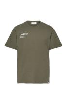 Brody T-Shirt Tops T-Kortærmet Skjorte Khaki Green Les Deux