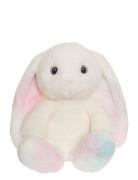 Rabbit, Rainbowcoloured, Cyndi Toys Soft Toys Stuffed Animals White Te...