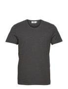 Henri Organic Cotton T-Shirt Tops T-Kortærmet Skjorte Black FRENN