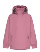 Shell Jacket Outerwear Rainwear Jackets Pink Color Kids