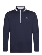 Lightweight 1/4 Zip Sport Sweatshirts & Hoodies Sweatshirts Navy PUMA ...