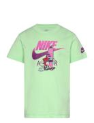 Nkb Nike Air Ss Tee Sport T-Kortærmet Skjorte Green Nike