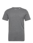 Agnar Basic T-Shirt - Regenerative Tops T-Kortærmet Skjorte Grey Knowl...