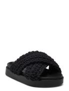 Woven Flade Sandaler Black Inuikii