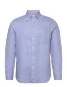 Liam Nf Shirt 14329 Tops Shirts Casual Blue Samsøe Samsøe
