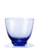 Flow Vandglas 35 Cl Mørk Blå Home Tableware Glass Drinking Glass Blue ...