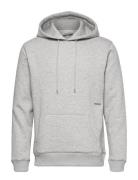 Wallance Hoodie Tops Sweatshirts & Hoodies Hoodies Grey Soulland