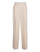 Cmnature-Wide Pant Bottoms Trousers Wide Leg Beige Copenhagen Muse