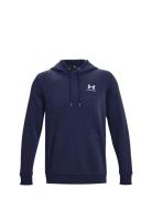 Ua Icon Fleece Hoodie Tops Sweatshirts & Hoodies Hoodies Navy Under Ar...