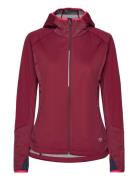 Vilde Thermal Jacket Sport Sport Jackets Burgundy Kari Traa