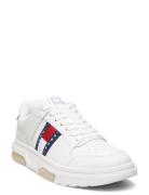 The Brooklyn Leather Low-top Sneakers Cream Tommy Hilfiger