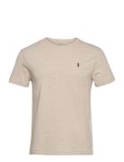 26/1 Jersey-Ssl-Tsh Designers T-Kortærmet Skjorte Beige Polo Ralph Lau...